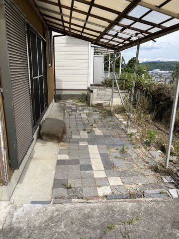 25号久尻貸家【庭】