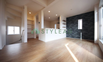 横浜市泉区上飯田町の新築一戸建【居間・リビング】