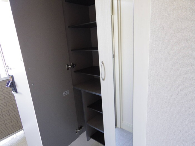 トールタイプシューズBOX(姿見鏡付)