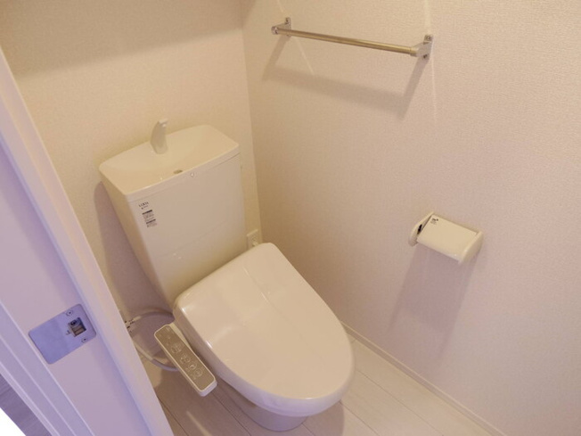 トイレもきれいです