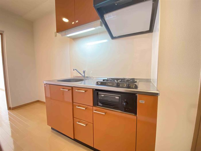 ２口コンロ付き！