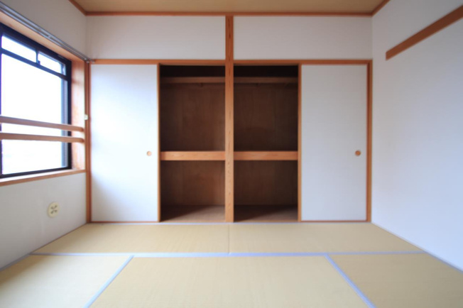 和室の収納が広いです！