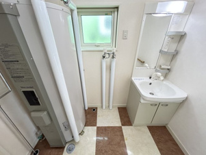 西２条南３５貸家②【洗面所】