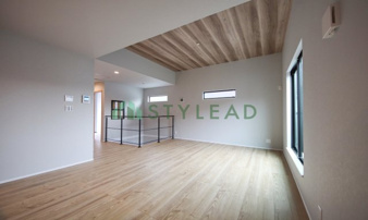 横浜市神奈川区三ツ沢中町の新築一戸建【居間・リビング】