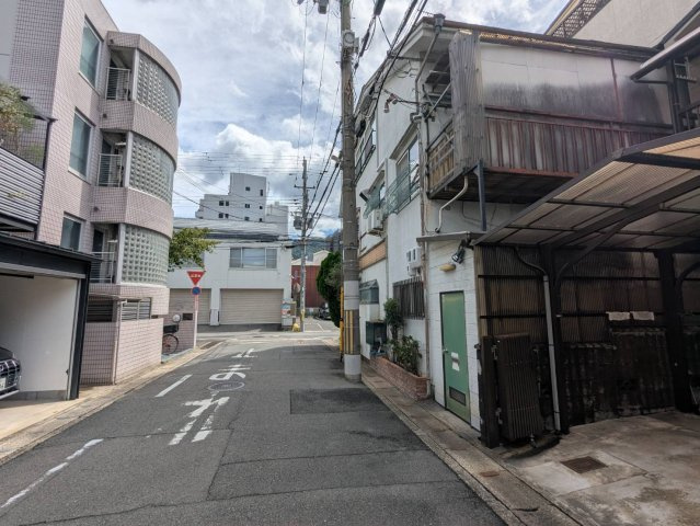 椥辻【前面道路含む現地写真】