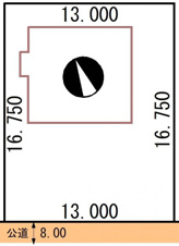 文苑3丁目28-2売家【間取り】