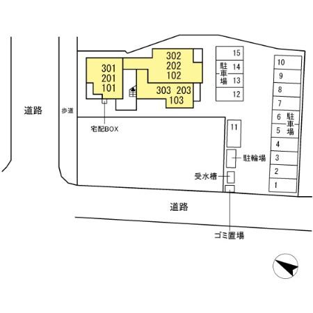 ベルフラワー【区画図】