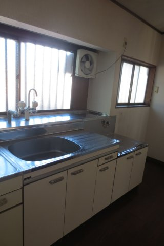 山下貸家（西）【キッチン】