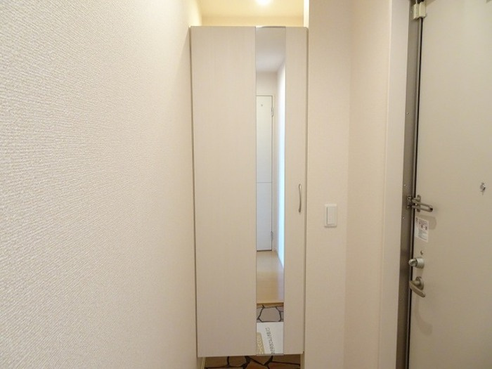 パークドオートム Ｂ【玄関】トールタイプの姿見付シューズボックス