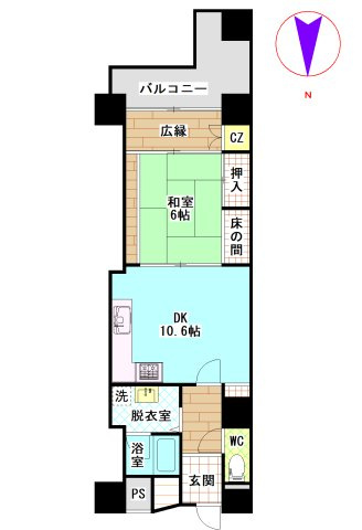 下呂市少ケ野の中古マンション【間取り】
