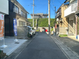 右京区梅津中村町【前面道路含む現地写真】◆梅津小学校、梅津中学校◆