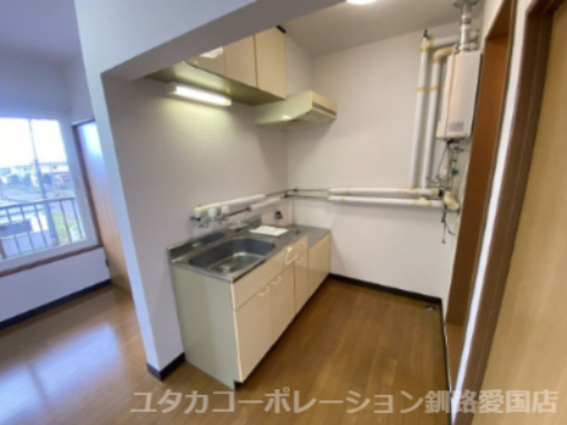 ◎収益物件◎コーポOTK【キッチン】単身者ニーズに応える設計、釧路で始める堅実な不動産投資♪