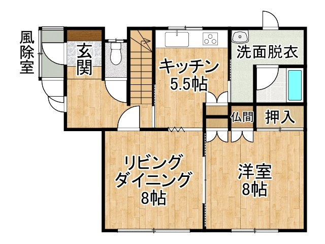 池田町字西２条１０【間取り】