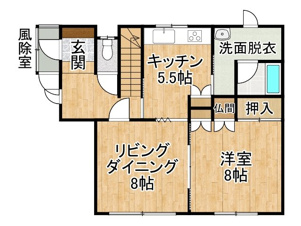池田町字西２条１０【間取り】