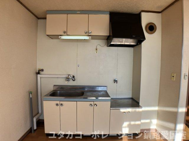 ◎収益物件◎まりもハイツ【キッチン】キッチン収納もバッチリあります★