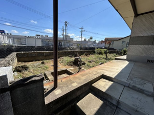 天道町売家【その他】東側のお庭。家庭菜園もできます。