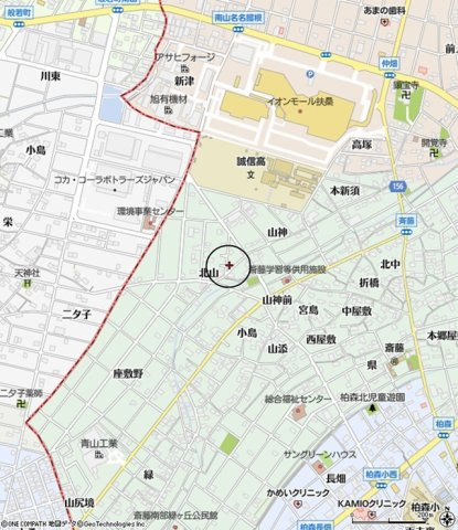 丹羽郡扶桑町大字斎藤字北山【地図】