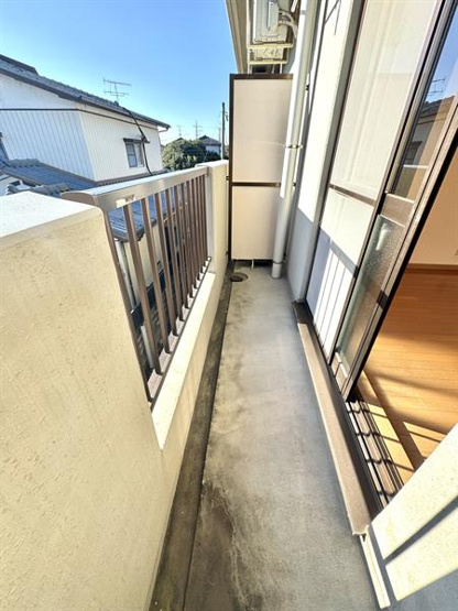 2階の角部屋です