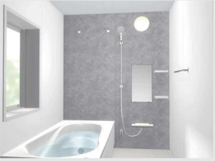 田川市大字川宮4期【浴室】一日の疲れを癒やすバスルーム（施工例）