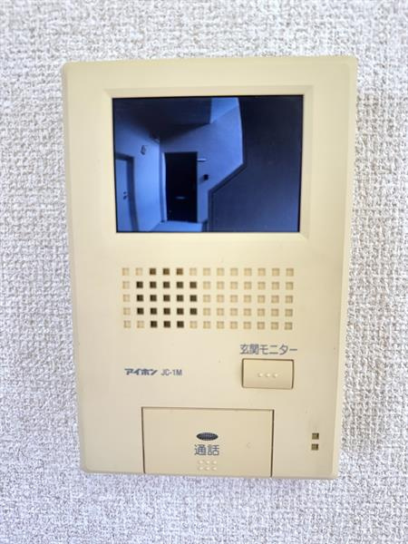 来訪者の確認ができるので安全性アップです