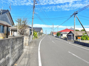指宿市十二町2645-2、5【周辺】接道（市道）