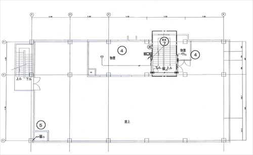 佐野市浅沼町店舗・事務所【間取り】屋上