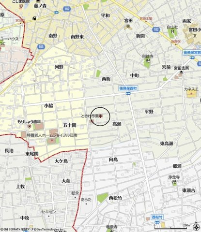 江南市後飛保町高瀬【地図】