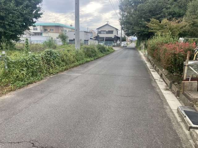 江南市後飛保町高瀬【前面道路含む現地写真】