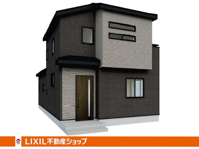 北九州市八幡東区清田1丁目3期【完成予想図】上棟しました。完成予想図です。近隣、同仕様ご案内可能です。お気軽にお問合せ下さい。