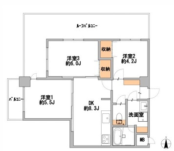 日神パレステージ戸田【間取り】