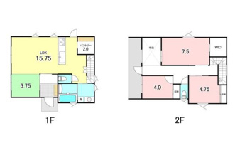 甲府市山宮町　中古戸建【間取り】