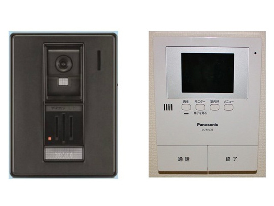 戸畑区丸町3丁目1期【セキュリティ】家族を守るＴＶモニター付きインターフォン（施工例）