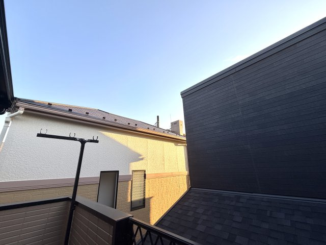 越谷市大字大房の中古一戸建【展望】バルコニーからの眺望になります。