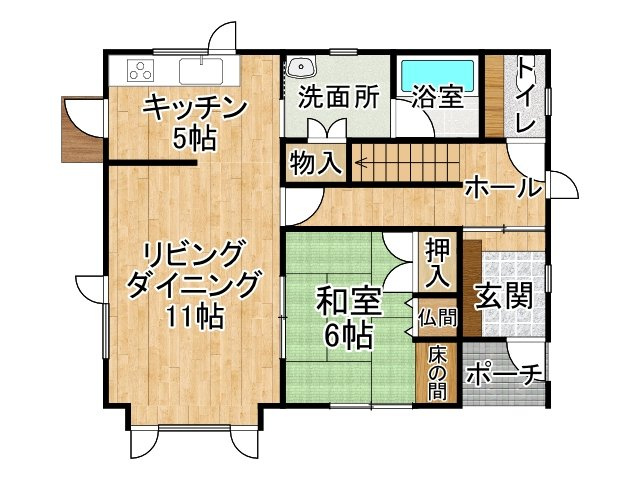 豊頃町豊頃旭町【間取り】