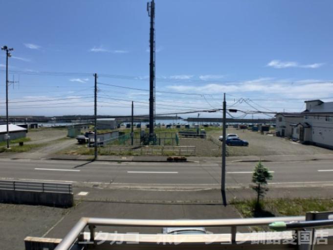 釧路町昆布森1丁目25-1売家【展望】バルコニーから海が見えるなんて憧れますね～！