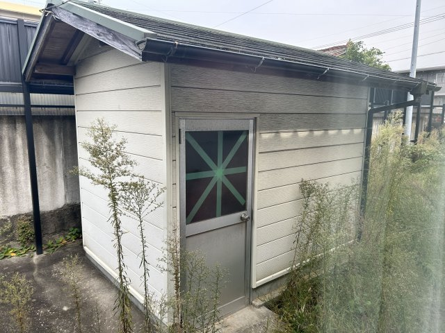 白金町売家【外観】小屋は未登記となっております。