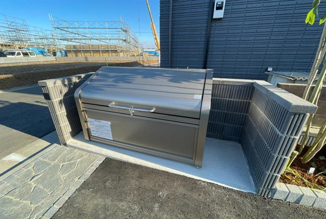 敷地内ゴミ置き場の写真です。