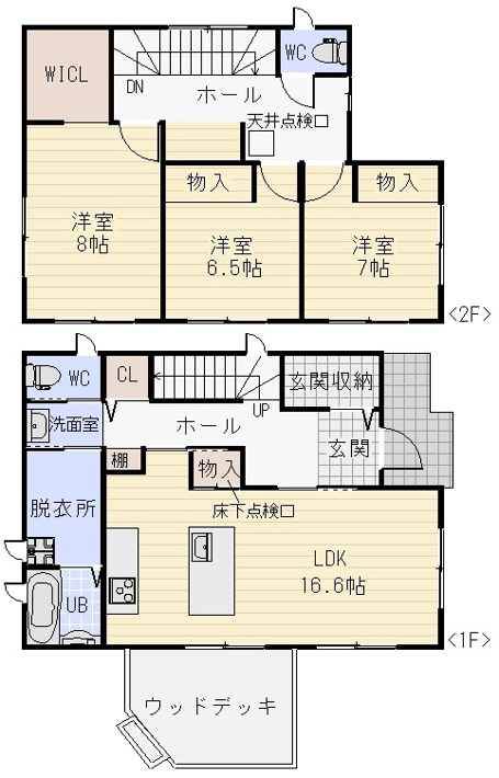 江南市高屋町北上【間取り】