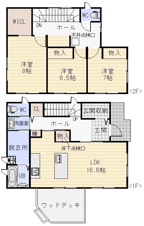 江南市高屋町北上【間取り】