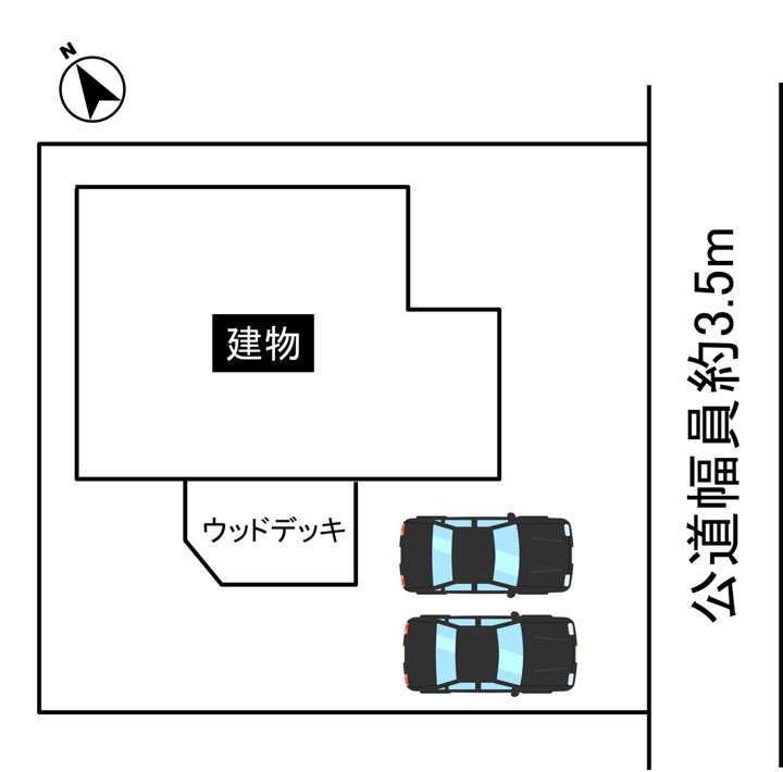 江南市高屋町北上【その他】配置図