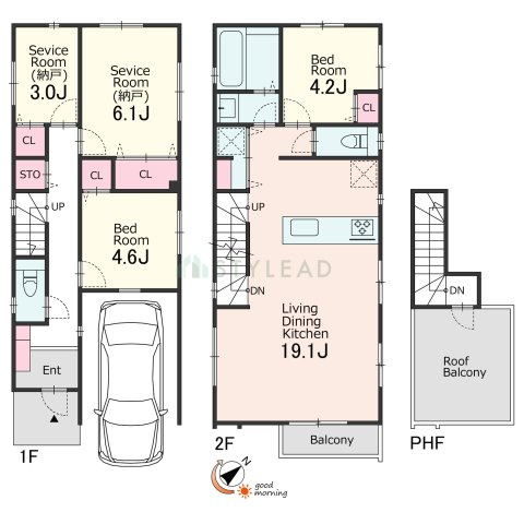 横浜市保土ケ谷区星川１丁目の新築一戸建【間取り】