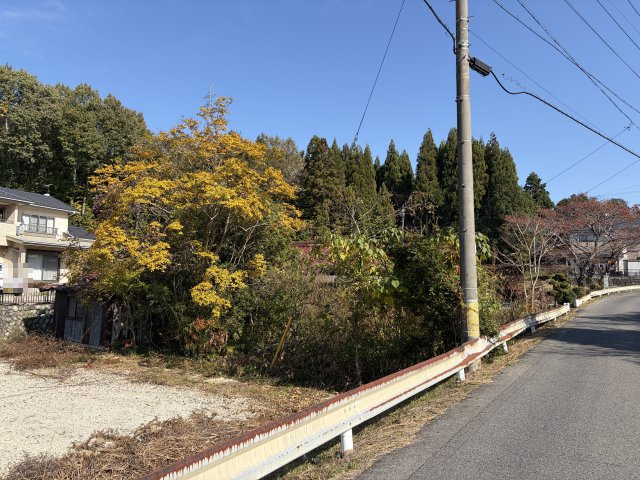 中津川市駒場の売地【前面道路含む現地写真】