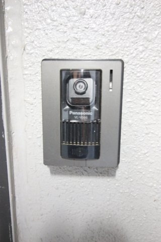 つくば市花畑１丁目のマンション【セキュリティ】来訪者の確認はモニター付きインターホン