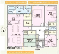 御嵩町中第3【間取り】