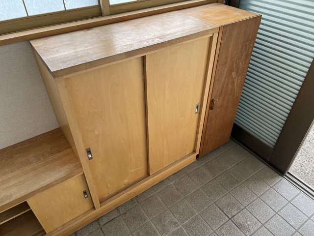 横手市平鹿町浅舞字浅舞【玄関】シンプルで使いやすい玄関です