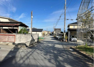 南アルプス市小笠原【前面道路含む現地写真】