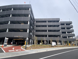 多治見市駅南立体駐車場【外観】