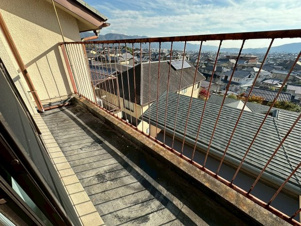 山科区御陵封ジ山町（日ノ岡グリーンテラス）【バルコニー】南向きのため陽あたり良好