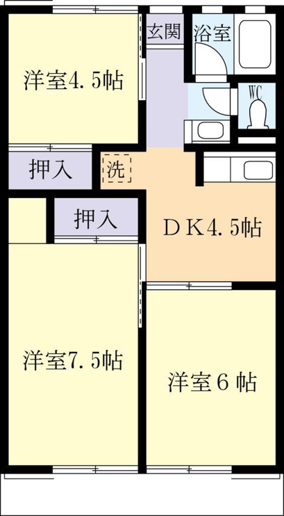 ファミリータイプの３DK!!
