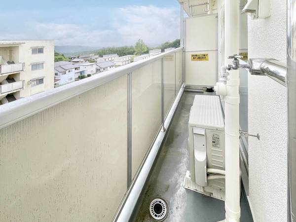 ビレッジハウス杉焼1号棟【バルコニー】ビレッジハウスの同一物件・同一タイプの間取りの写真です